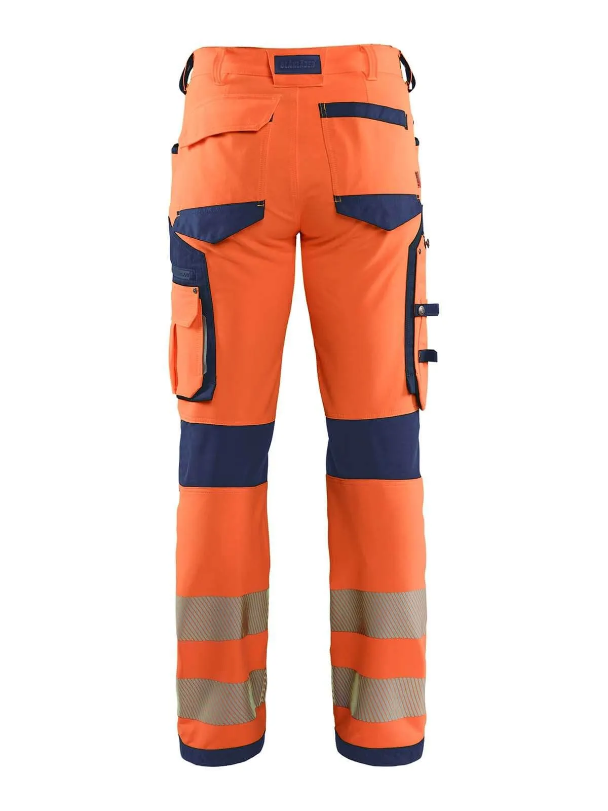 1197-1642&#x20;High&#x20;Vis&#x20;Work&#x20;Trousers&#x20;4-Way&#x20;Stretch&#x20;-&#x20;Bl&#xE5;kl&#xE4;der