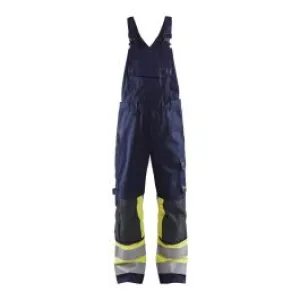 2607-1514&#x20;Bib&#x20;Trouser&#x20;High&#x20;Vis&#x20;Fireproof&#x20;-&#x20;Bl&#xE5;kl&#xE4;der