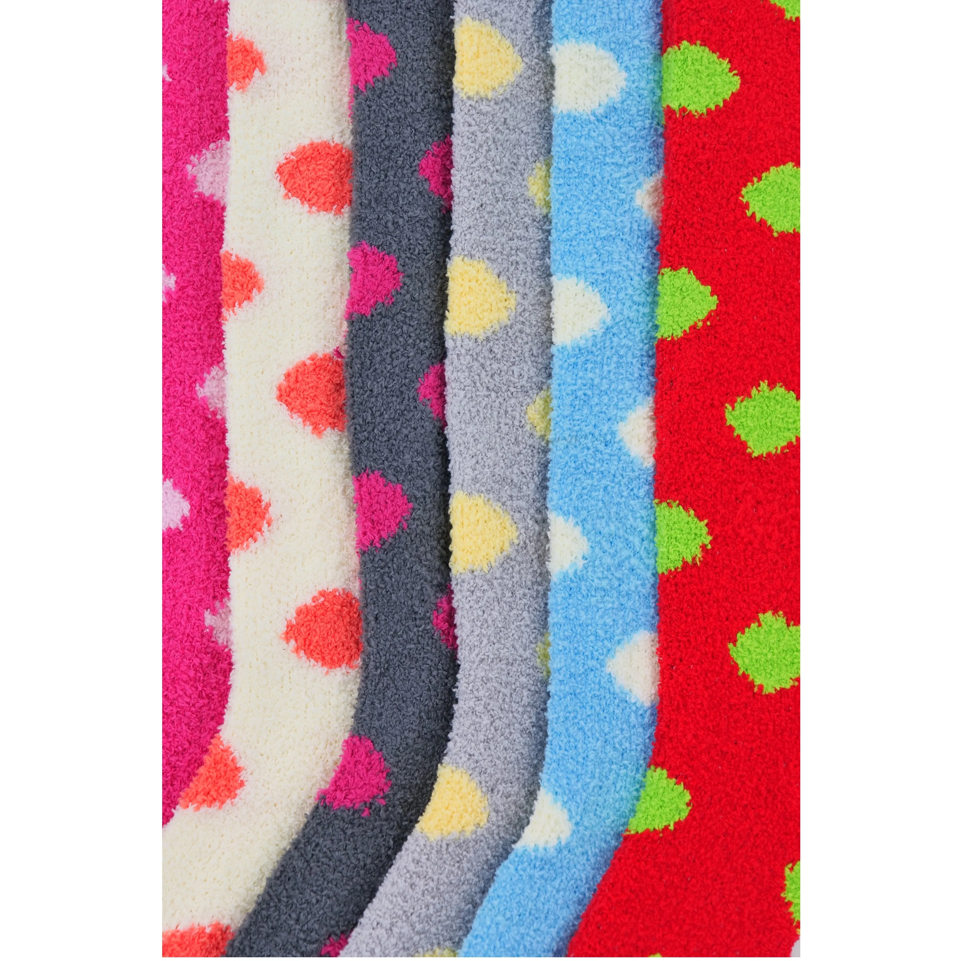 6-Pairs: Women's Plush Warm and Cozy High Socks