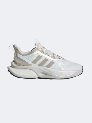 Adidas Alphabounce Plus Women Sportswear Shoes White/Wonder Beige