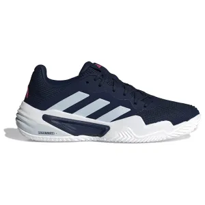 Adidas Barricade 13 Clay Court Tennis Shoes (Mens) - Navy/White