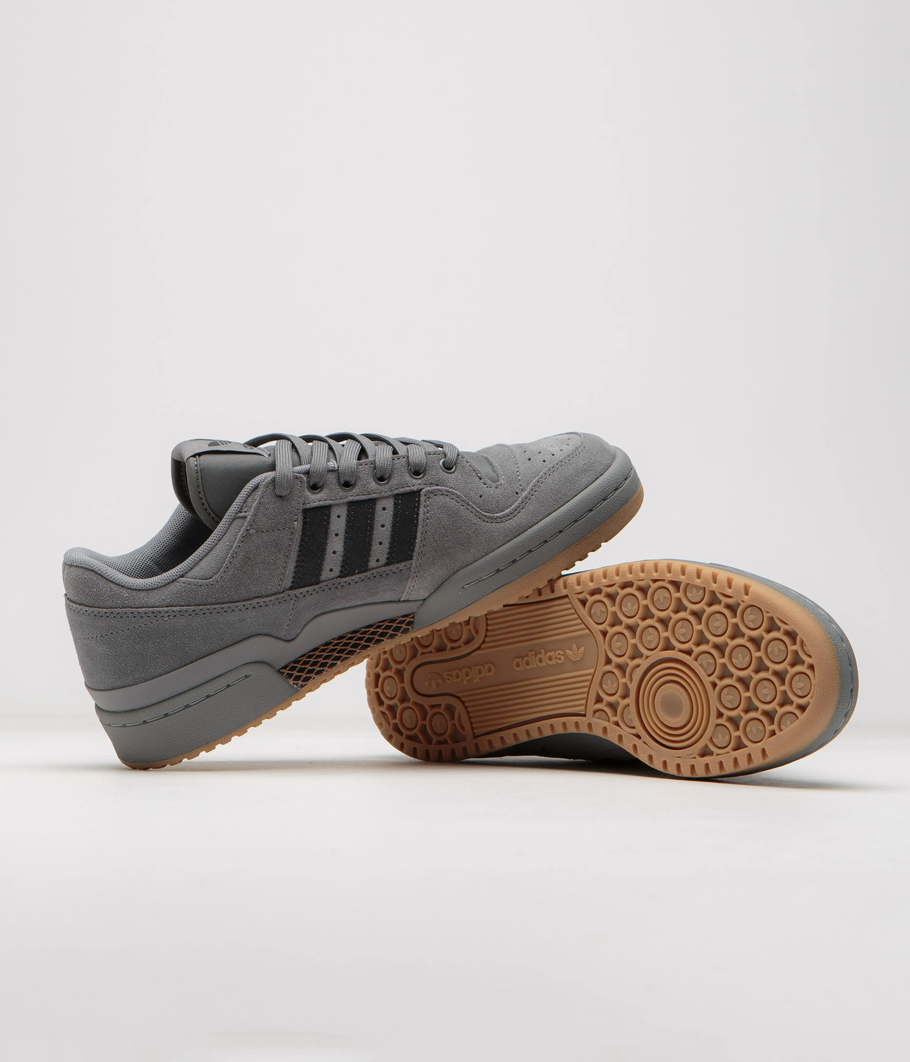 Adidas Forum 84 Low ADV Shoes - Grey Four / Carbon / Grey Three