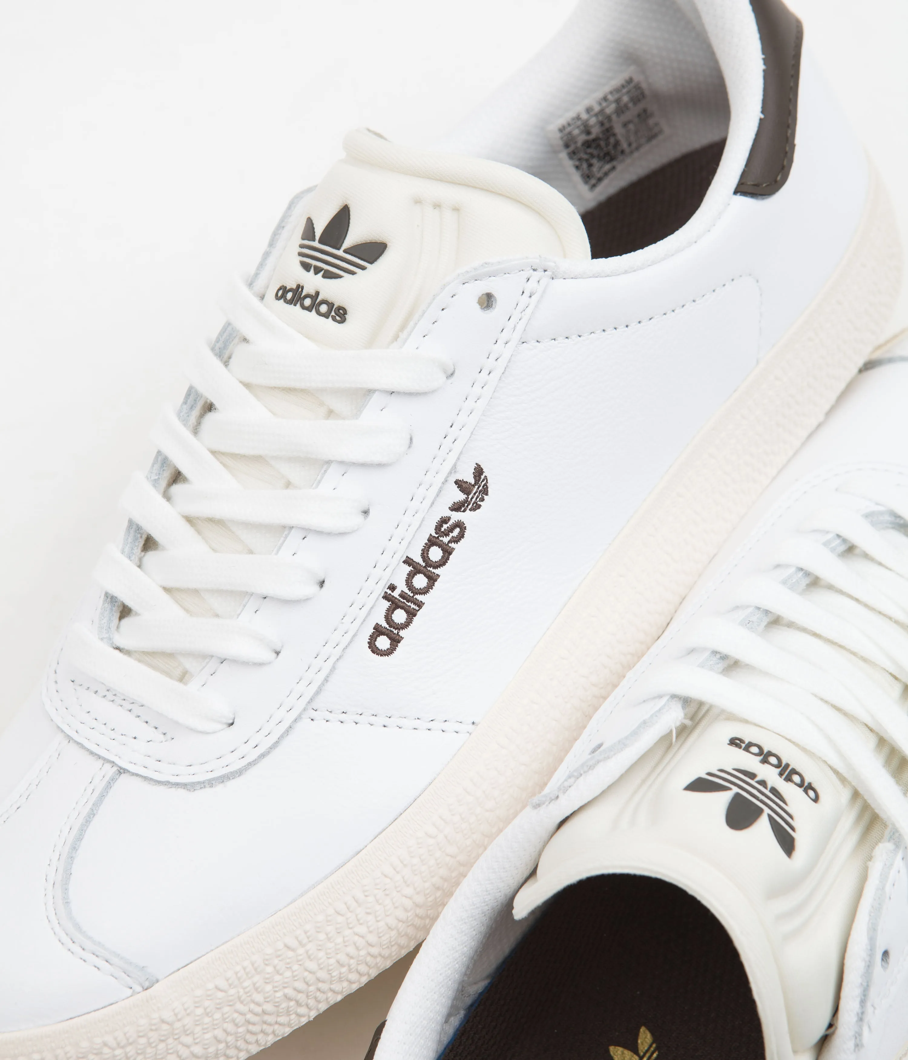 Adidas Gazelle ADV Shoes - FTWR White / FTWR White / Shadow Olive