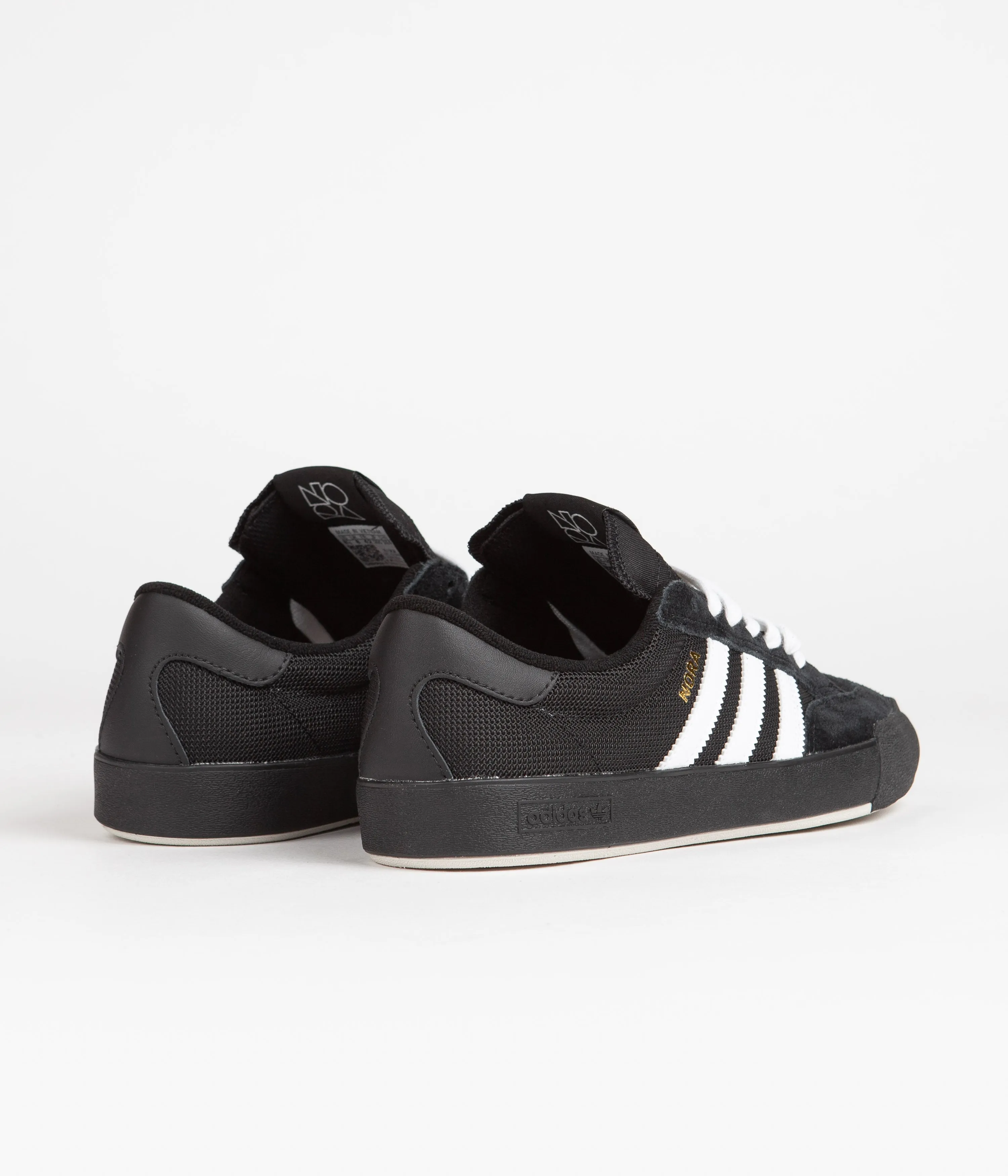 Adidas Nora Shoes - Core Black / FTWR White / Gold Metallic