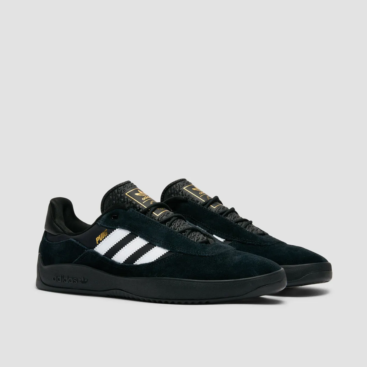 adidas Puig Shoes - Core Black/Ftwr White/Gold Metallic