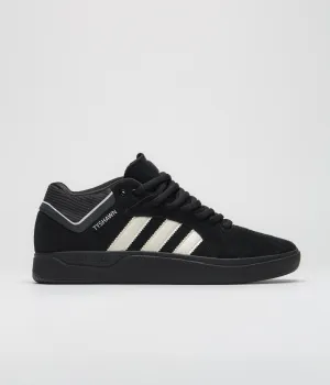 Adidas Tyshawn Shoes - Core Black / Zero Metallic / Spark