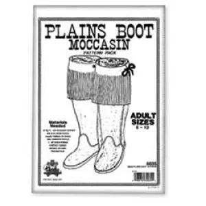 Adult Plains Boot Moc Pattern Pack