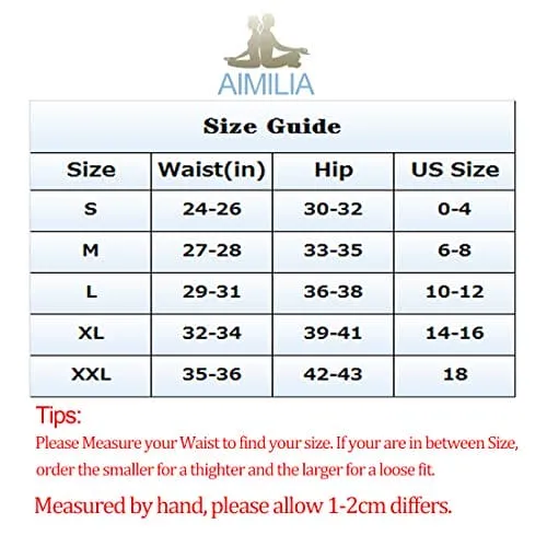 AIMILIA Butt Lifting Anti Cellulite Leggings for Women High Waisted Yoga Pants Workout Tummy Control Sport Tights Gray