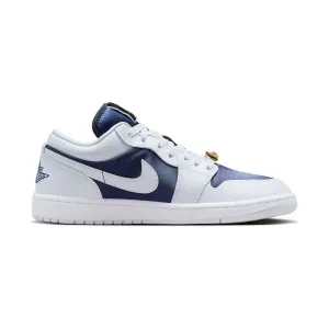 Air Jordan 1 Low SE 'Football Grey White Gym' Women's Shoes