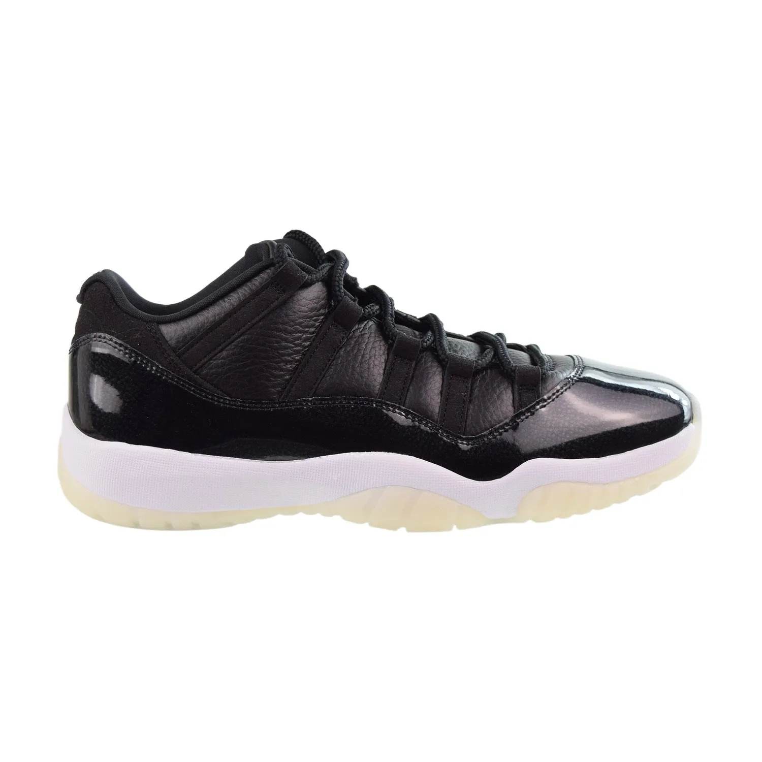 Air Jordan 11 Low '72-10 Men's Shoes Black-Gym Red-White