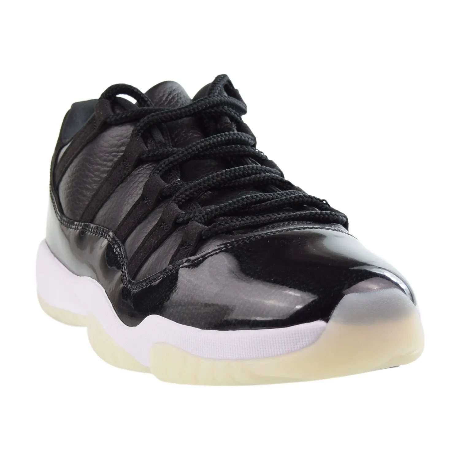 Air Jordan 11 Low '72-10 Men's Shoes Black-Gym Red-White