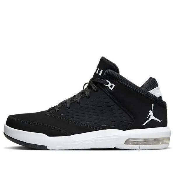 Air Jordan Flight Origin 4 'Black White Gym Red' Sneakers, Black