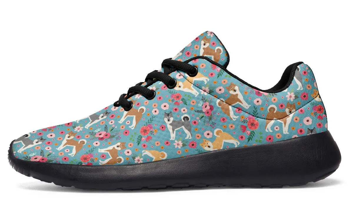 Akita Flower Sneakers