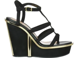 Alexander McQueen Strappy Wedge Heels