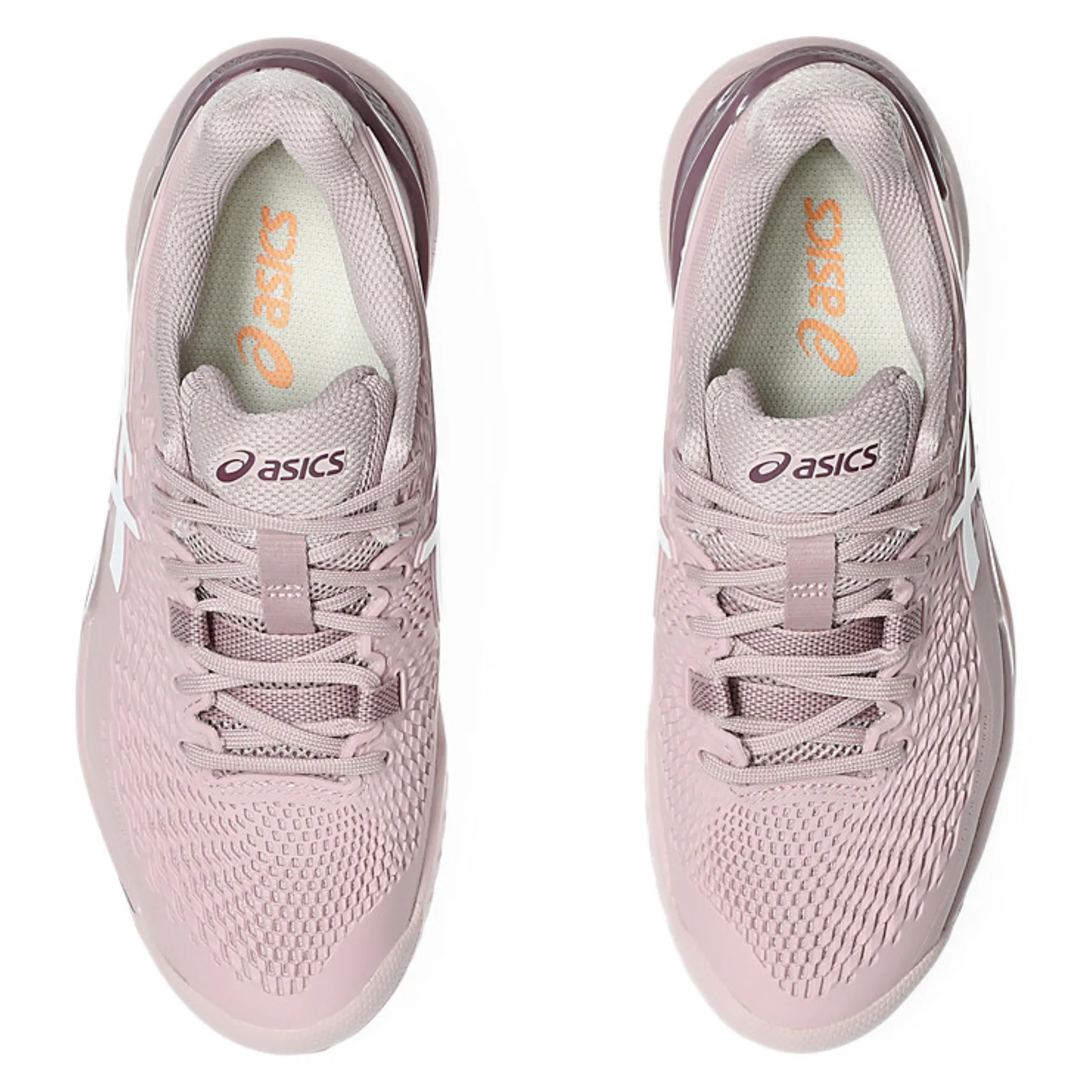 Asics Gel-Resolution 9 Wide Women Tennis Shoes - Watershed Rose/White