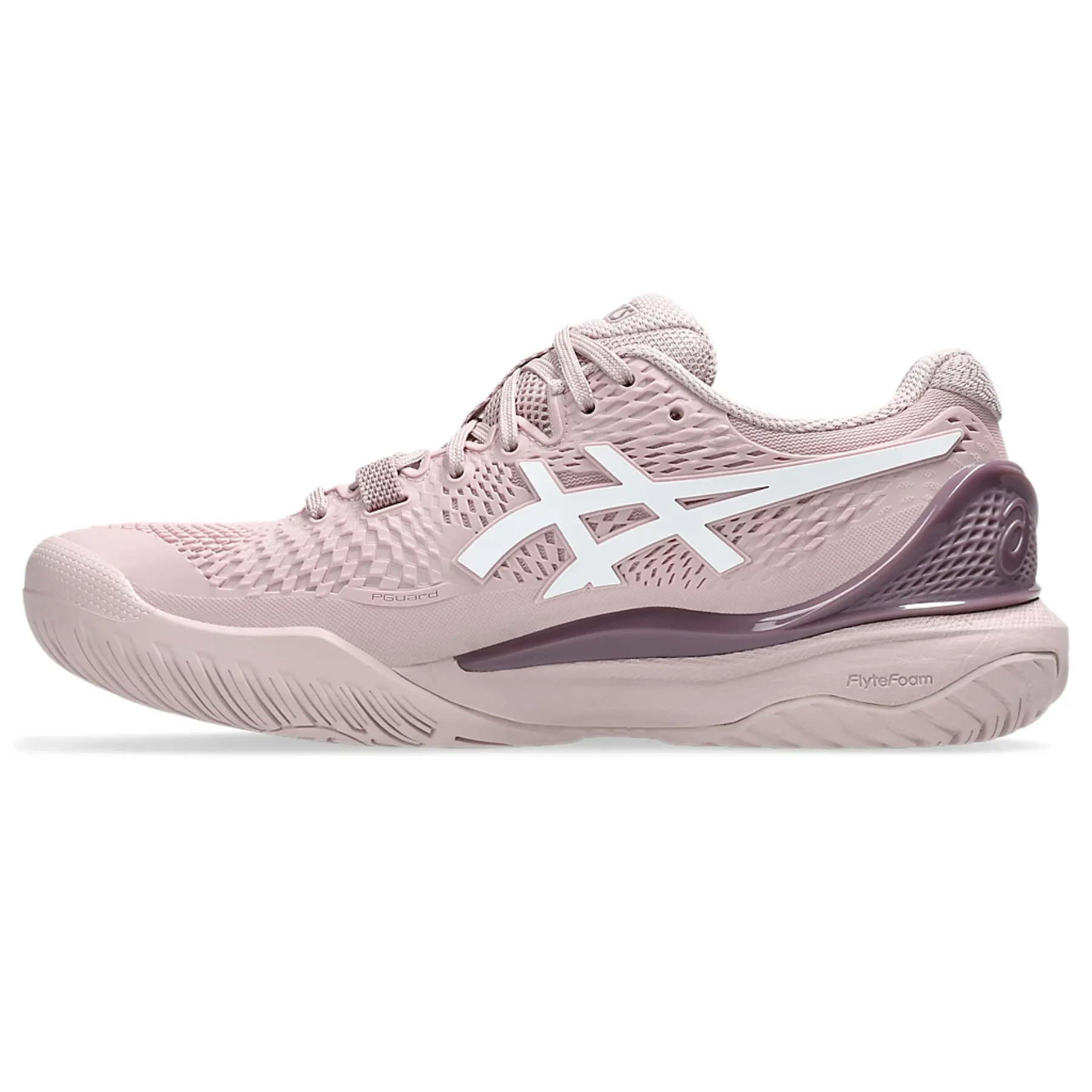 Asics Gel-Resolution 9 Wide Women Tennis Shoes - Watershed Rose/White