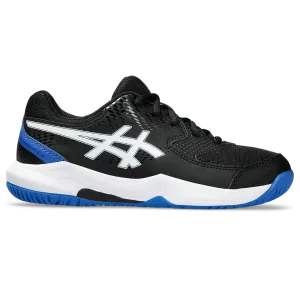 Asics Junior Gel Dedicate 8 Tennis Shoes Black Tuna Blue