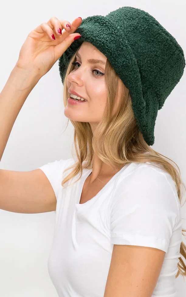 AT349 Sherpa Fleece Cozy Hat