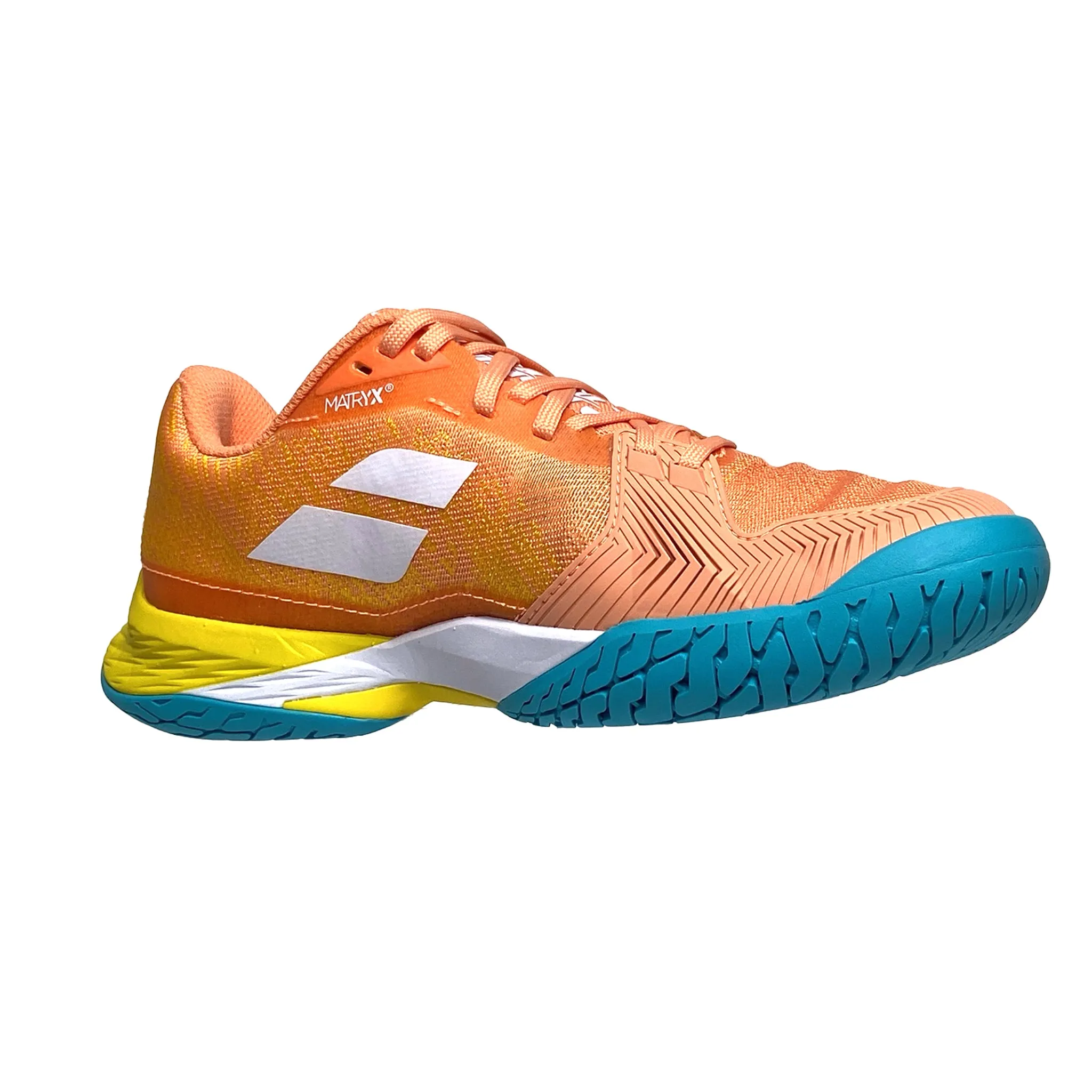 Babolat Women's Jet Mach 3 AC 31S24630-6018 Coral/Gold Fusion