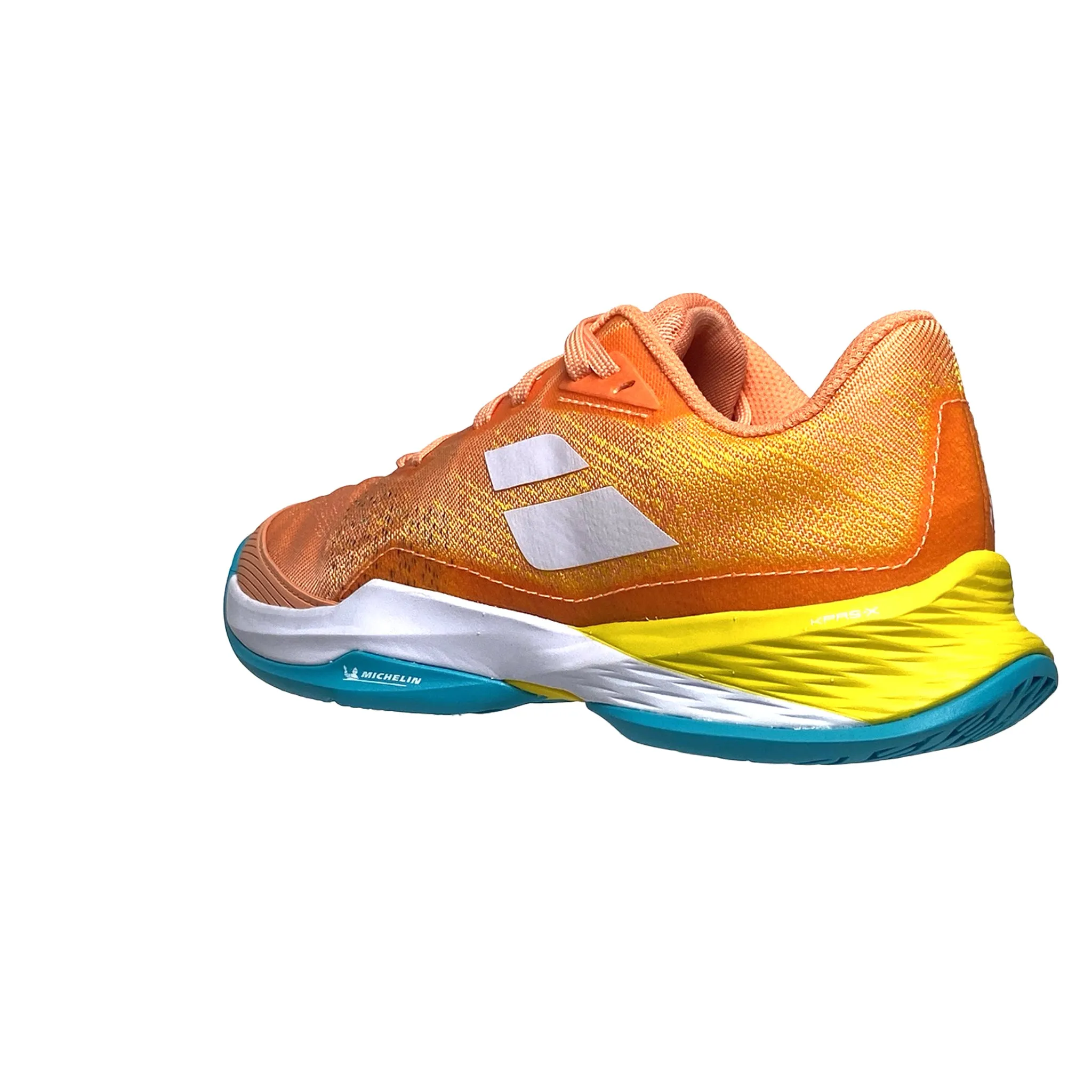 Babolat Women's Jet Mach 3 AC 31S24630-6018 Coral/Gold Fusion