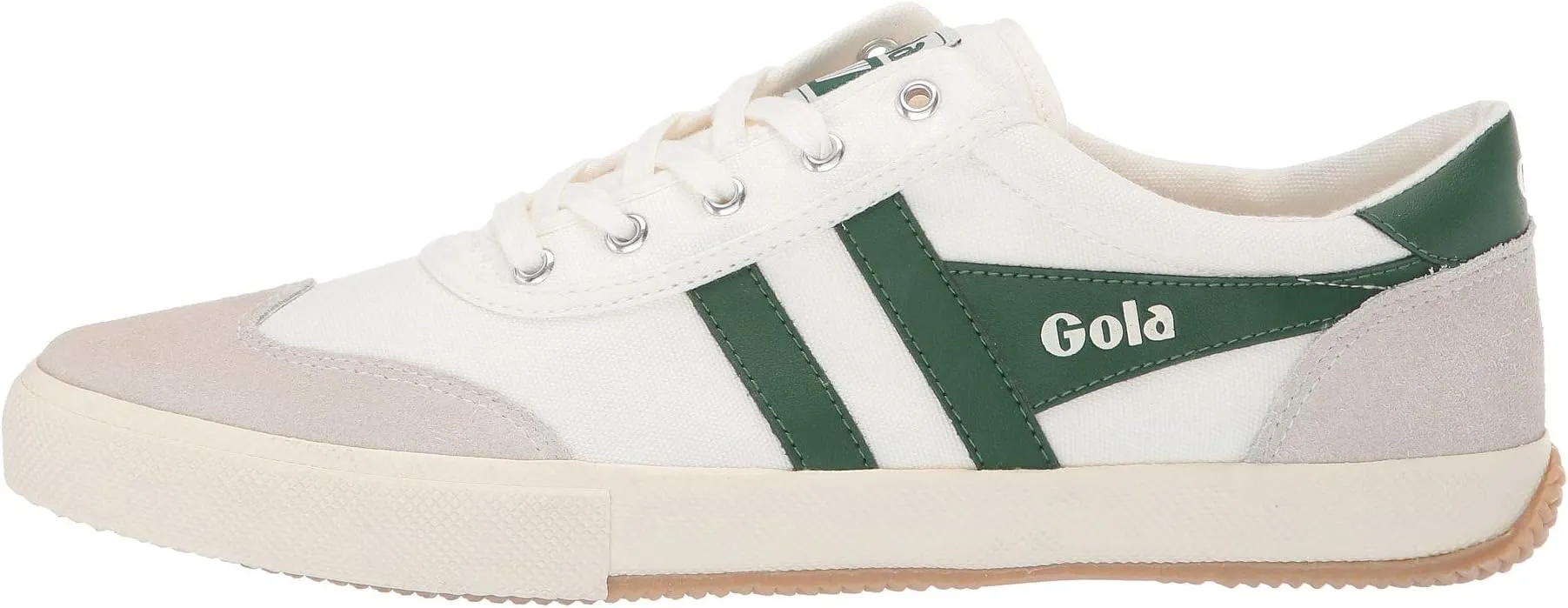 Badminton Gola sneakers, Off-White/Green