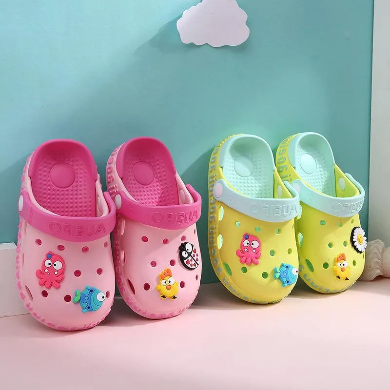 Baotou Toddler Slippers with Characters