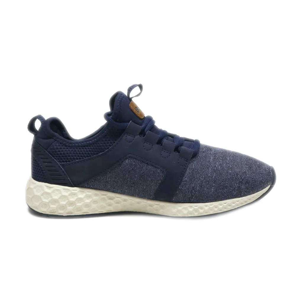 Bench. Sport Shoes Leather Blue Colour For Women