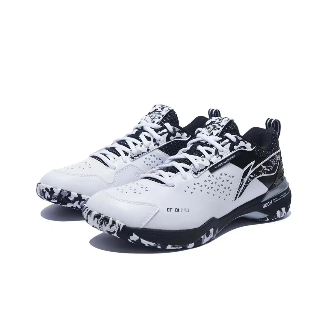 Blade DF-01 Pro | Li-Ning Badminton Shoes - White/Black