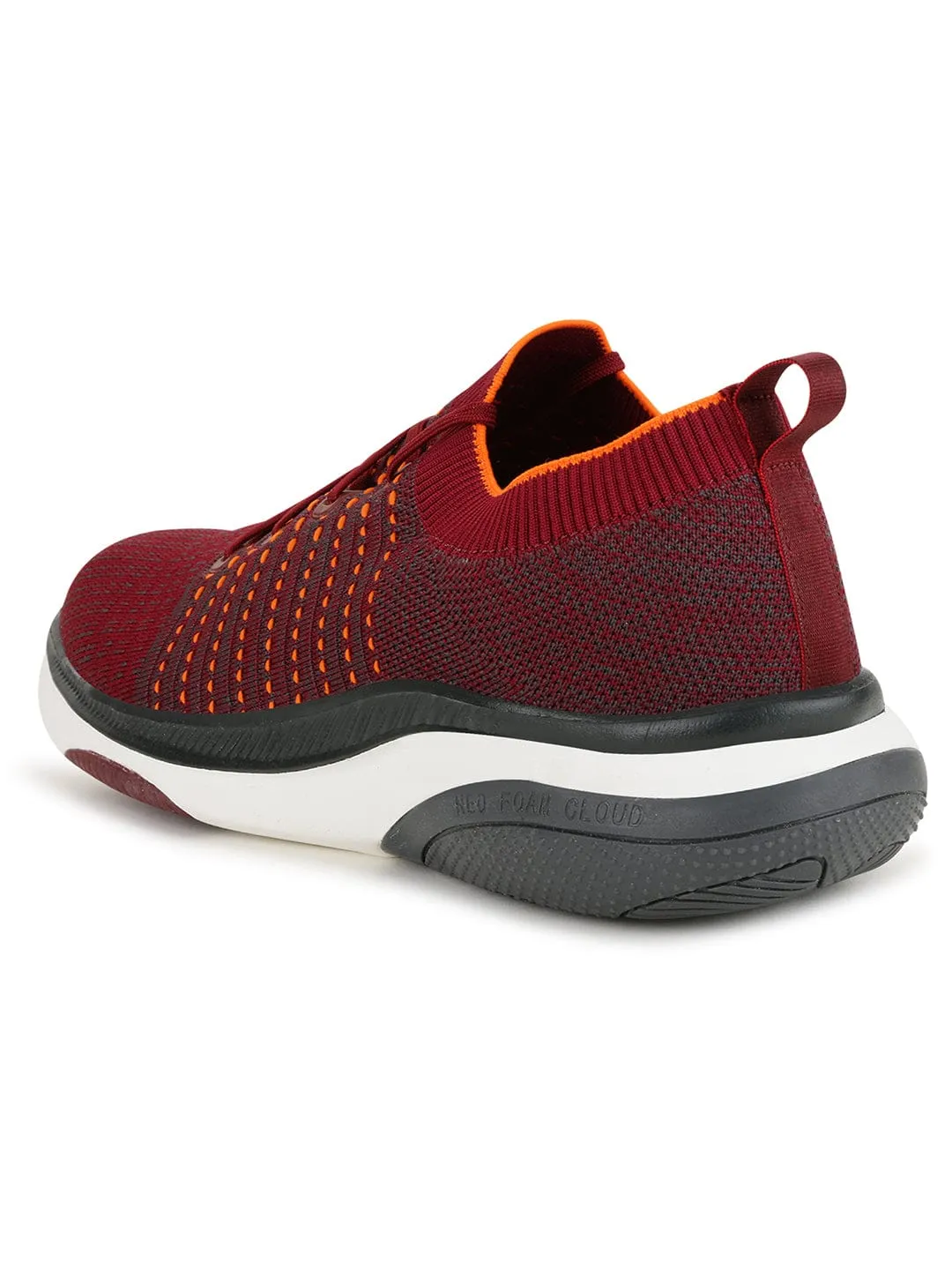 BRINK Burgundy Men's Running Shoes