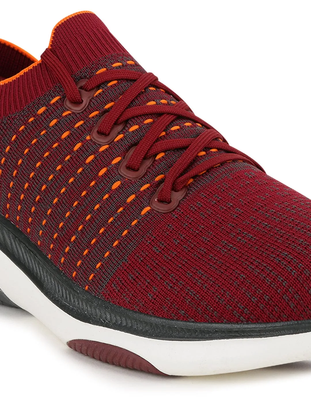 BRINK Burgundy Men's Running Shoes