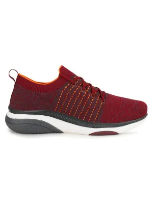 BRINK Burgundy Men's Running Shoes