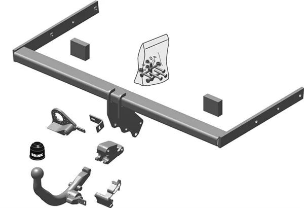 Brink Towbar for Skoda Superb (10/2009 - 05/2015), Skoda Superb (03/2008 - 05/2015)