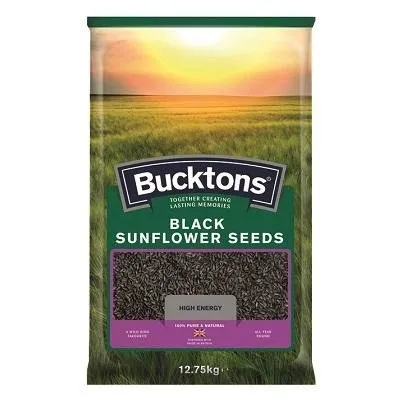 Bucktons Black Sunflower Seeds