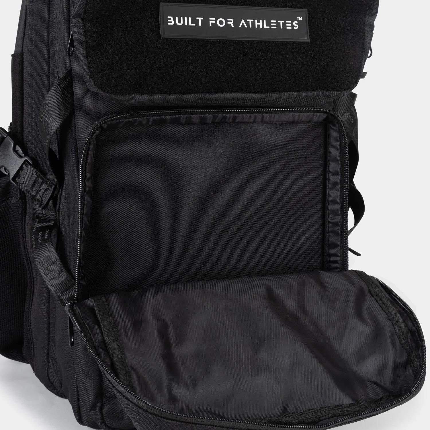 BUILT FOR ATHLETES - 45L HERO 3.0 BACKPACK - BLACK