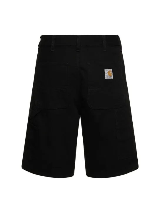 Carhartt WIP   Dearborn canvas single-knee shorts 