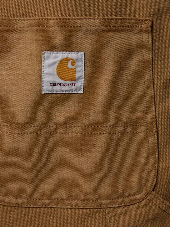 Carhartt WIP   Dearborn canvas single-knee shorts 