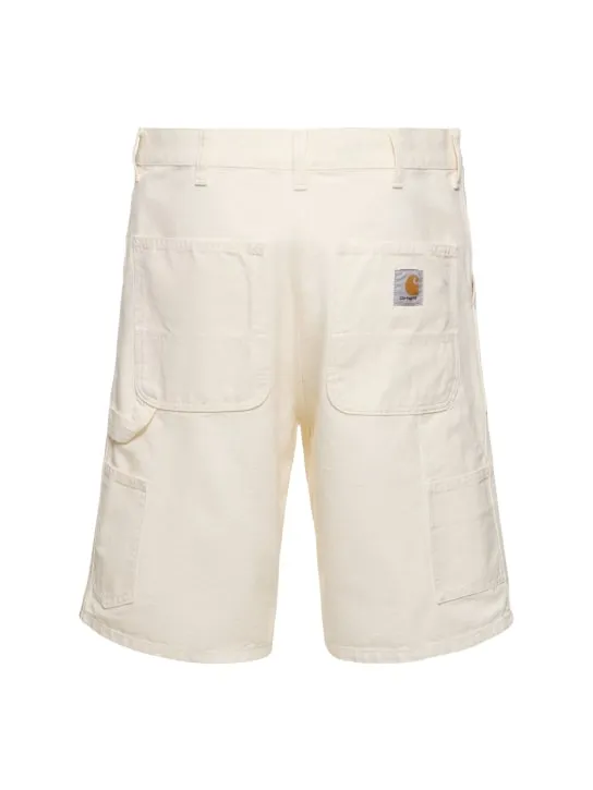 Carhartt WIP   Dearborn canvas single-knee shorts 