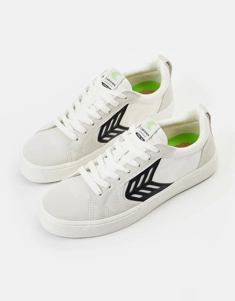 Cariuma Catiba Pro Skate Shoes - Off White Vintage/Black