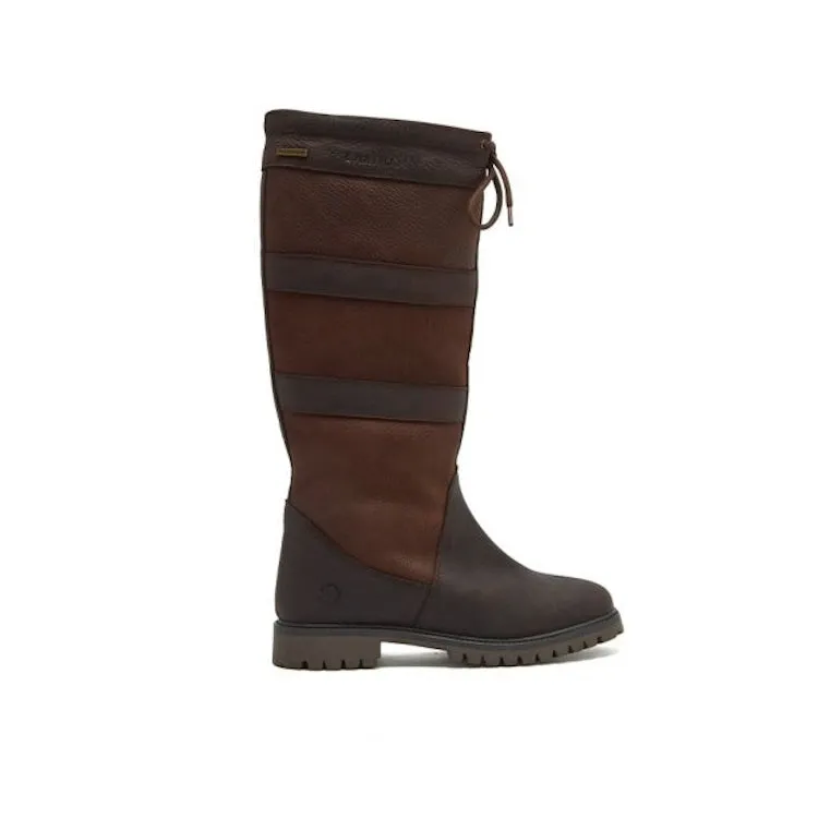 Chatham Ladies Kempton II Waterproof Leather Knee High Boots - Dark Brown