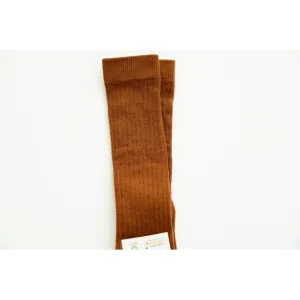 Children's Organic Cotton Knee High Socks - Spice