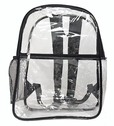 Clear Backpack For Women and Men See Through Backpacks with Adjustable Shoulder Strap for Concert Festival Work or Travel (CH-Y1310)