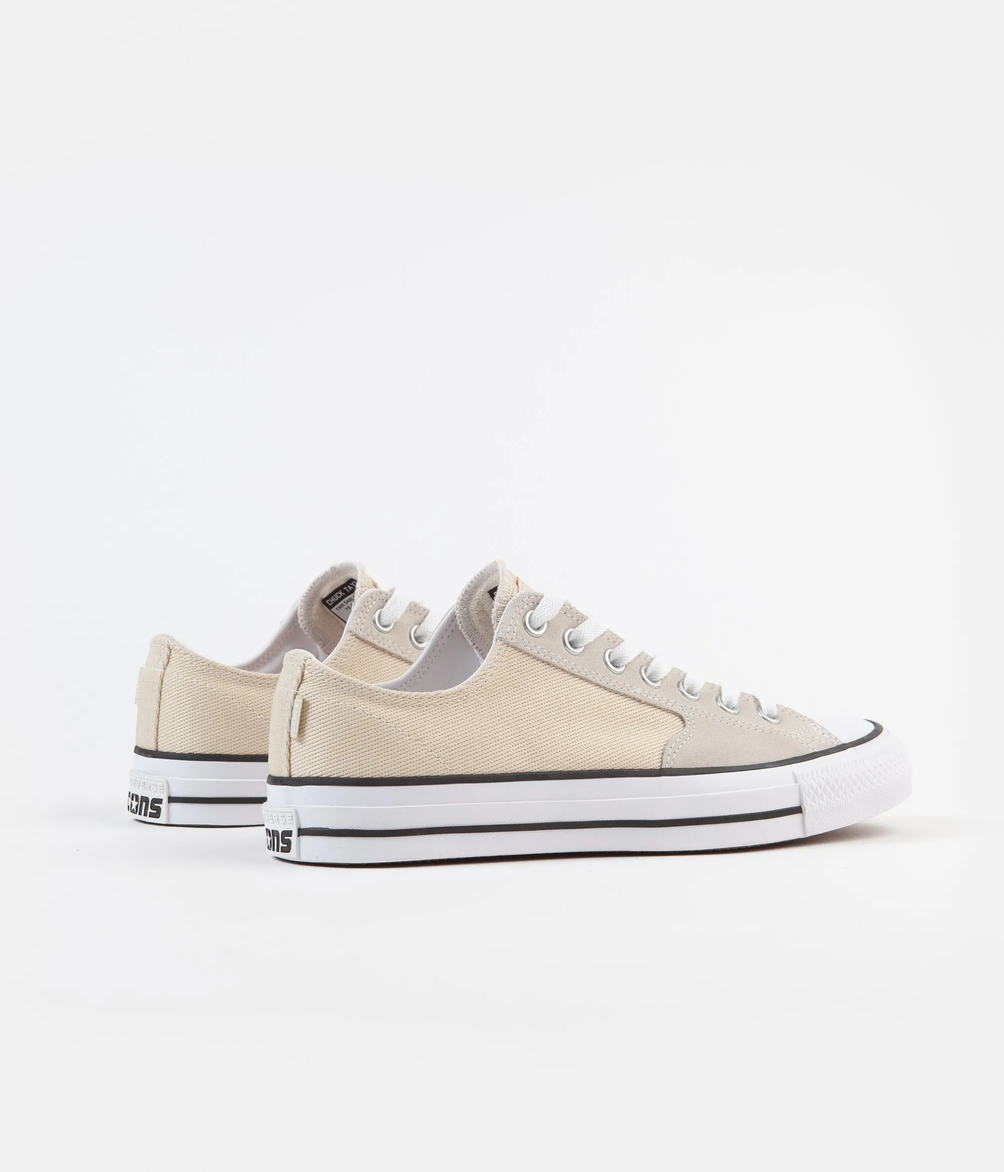 Converse CTAS Pro Ox Workwear Twill Shoes - Natural Ivory / Black