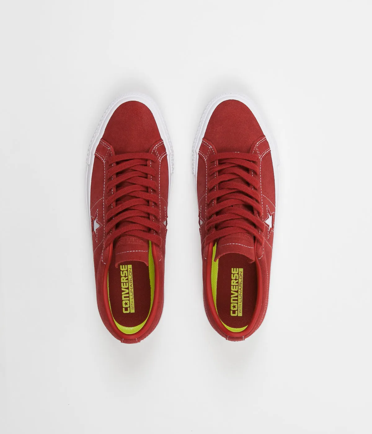 Converse One Star Pro Ox Shoes - Terra Red / Terra Red