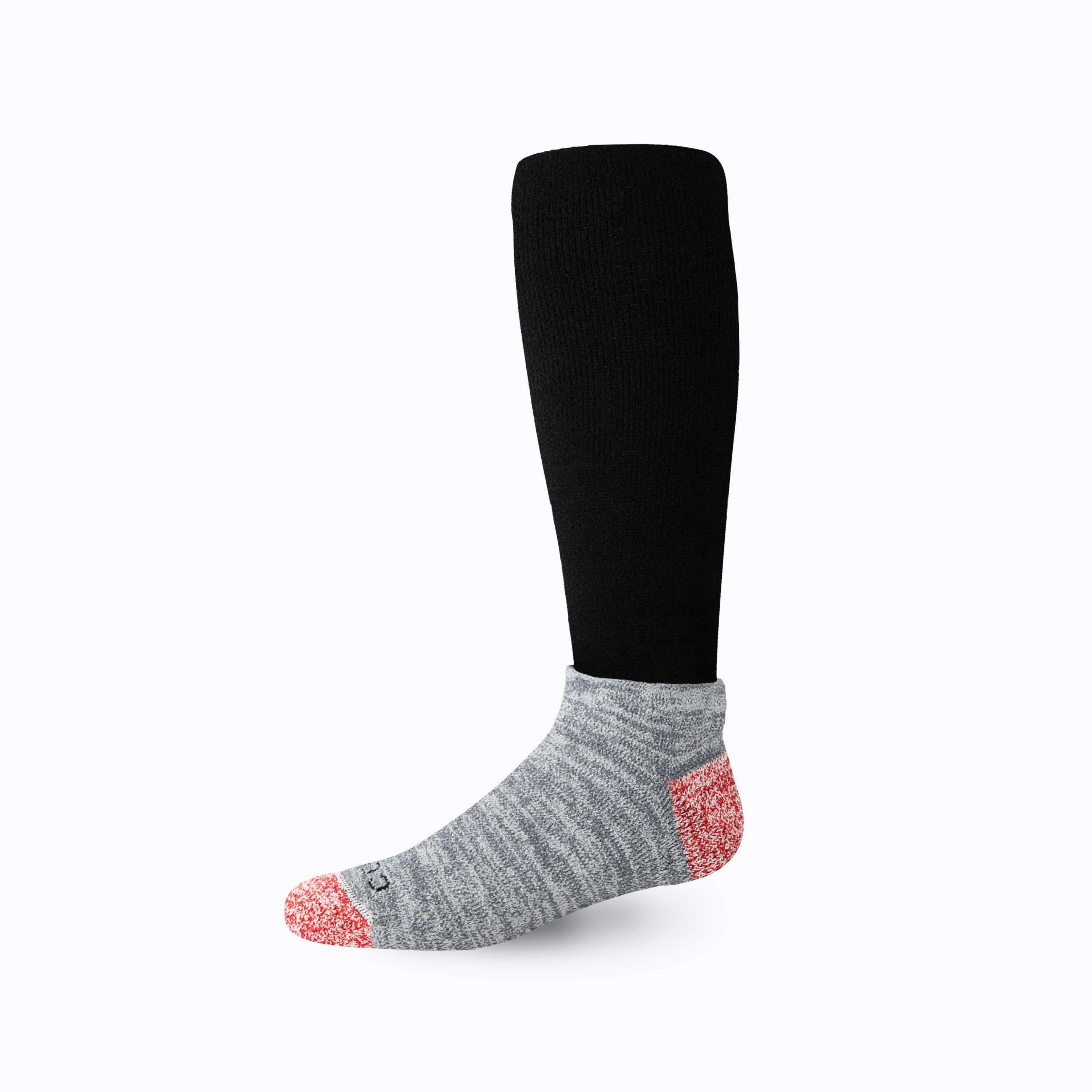 CozyGrip Compression Slipper Socks – Black