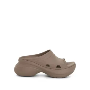 Crocs Pool Slide Sandal in Beige