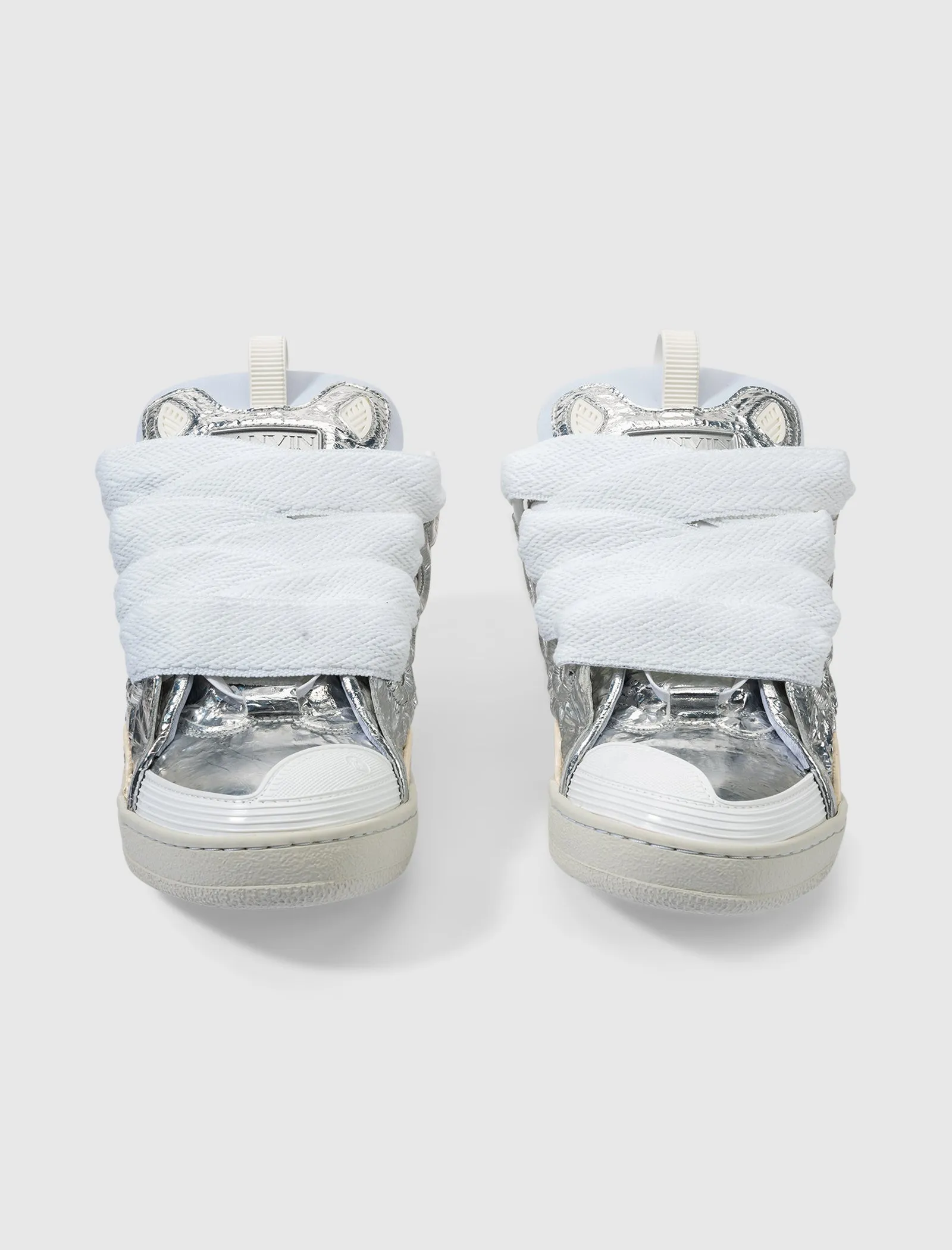 CURB SNEAKERS "SILVER"