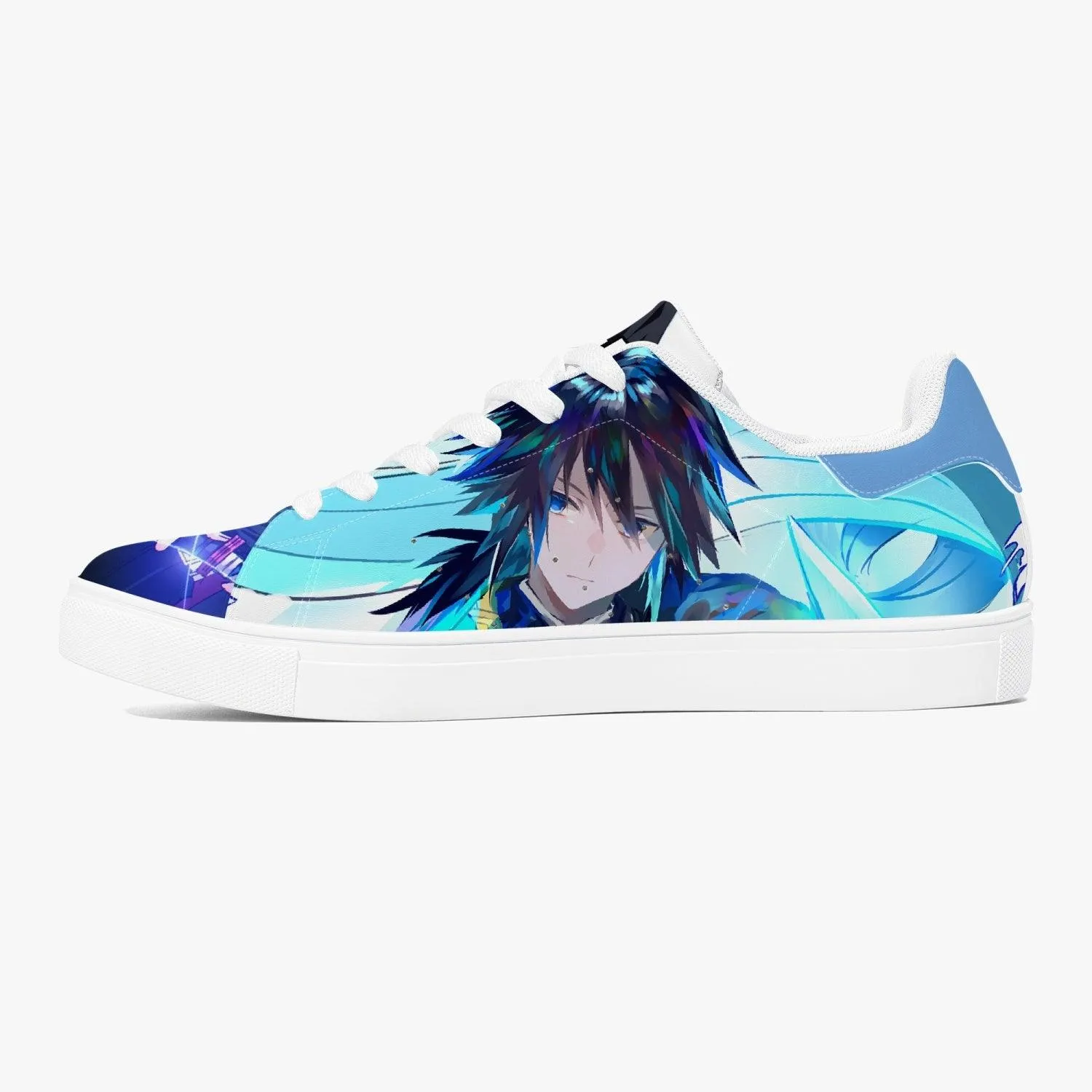 Demon Slayer Giyu Tomioka Skate Anime Shoes