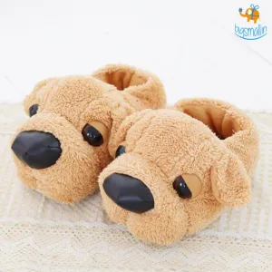 Doggo Plush Slippers (UK Size 3 - 7)