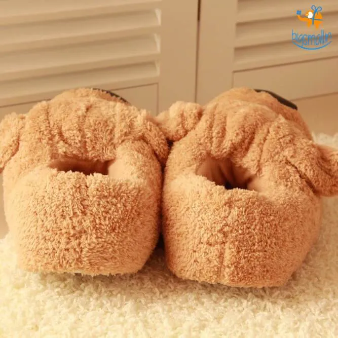 Doggo Plush Slippers (UK Size 3 - 7)