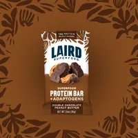 Double Chocolate Peanut Butter Protein Bar - Laird Super Food